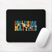 Inklusion S Special Bildung Autismus Sensibilisier Mousepad (Mit Mouse)