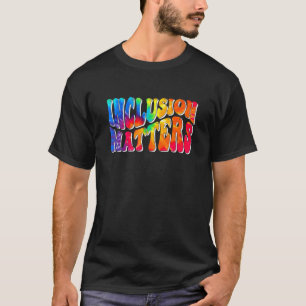 Inklusion zählt Sonderpädagogik Autismus-Bewusstse T-Shirt