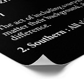 Inklusionsdefinition Poster (Ecke)