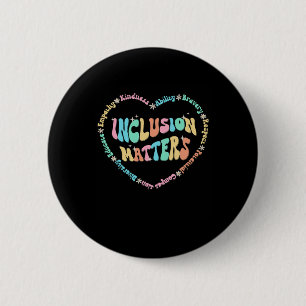 Inklusionsprobleme Autismus-Bewusstsein Sped-Lehre Button