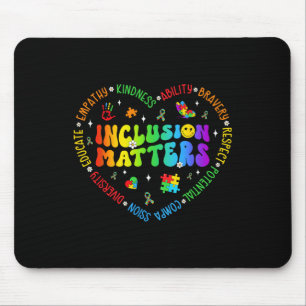 Inklusionsprobleme Sonderpädagogik Lehrer Autismus Mousepad