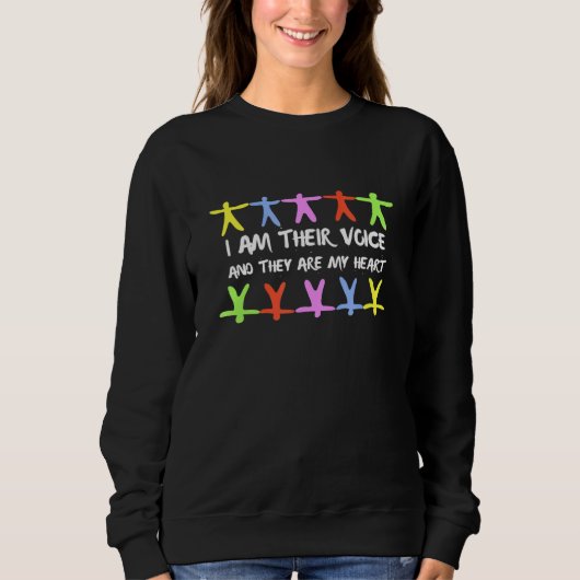 Inklusionssped Special Bildung Teacher Sweatshirt (Vorderseite)