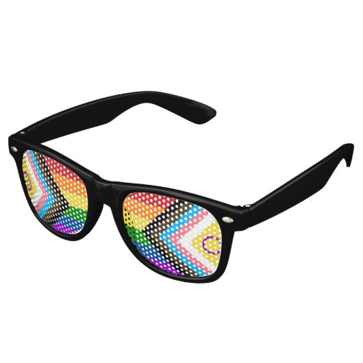 Inklusiv-Parade-Sonnenbrille Partybrille (Schrägansicht)