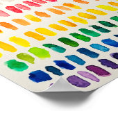 Inklusive Druckgrafik für das Aquarell Poster (Ecke)