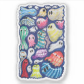 Inklusive Geister Aufkleber (Vorderseite)