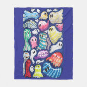 Inklusive Geister Fleecedecke (Vorderseite)