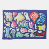 Inklusive Geister Geschirrtuch (Horizontal)