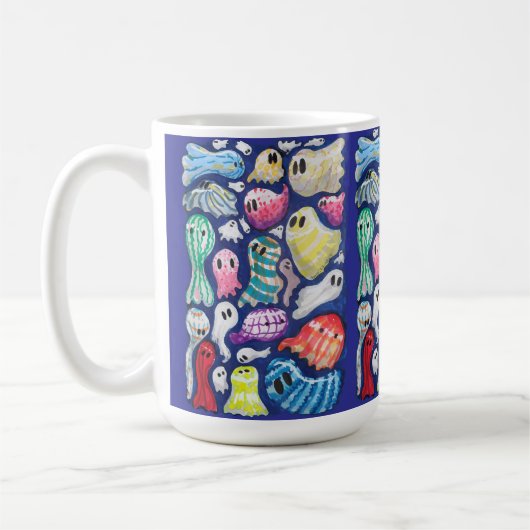 Inklusive Geister Kaffeetasse (Links)