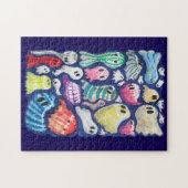 Inklusive Geister Puzzle (Horizontal)
