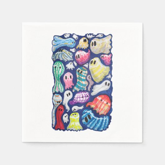 Inklusive Geister Serviette (Vorderseite)