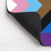 Inklusive Regenbogen Lgbtq Gay Diversity-Flagge Mousepad (Ecke)