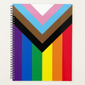 Inklusive Regenbogen Lgbtq Gay Diversity-Flagge Planer (Vorderseite)