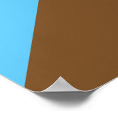 Inklusive Regenbogen Lgbtq Gay Diversity-Flagge Poster (Ecke)