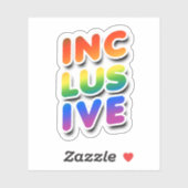 INKLUSIVE STICKER (Blatt)