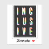 INKLUSIVE STICKER (Blatt)