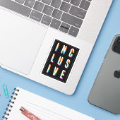 INKLUSIVE STICKER (Laptop mit iPhone)