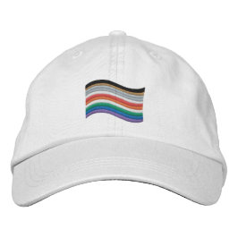 Inklusives Pride-Flag bestickt Baseball-Cap Bestickte Baseballkappe