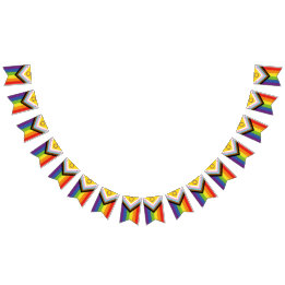 Inklusives progressives Flag-Bunting Wimpelkette