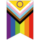 Inklusives progressives Flag-Bunting Wimpelkette (Erste Fahne)