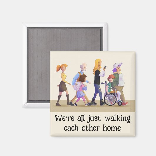 Inklusives Zuhause-Angebot Magnet (Vorderseite/Rückseite)