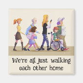 Inklusives Zuhause-Angebot Magnet (Vorne)