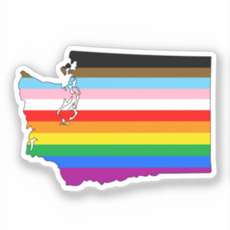 Inklusivität Washington Aufkleber