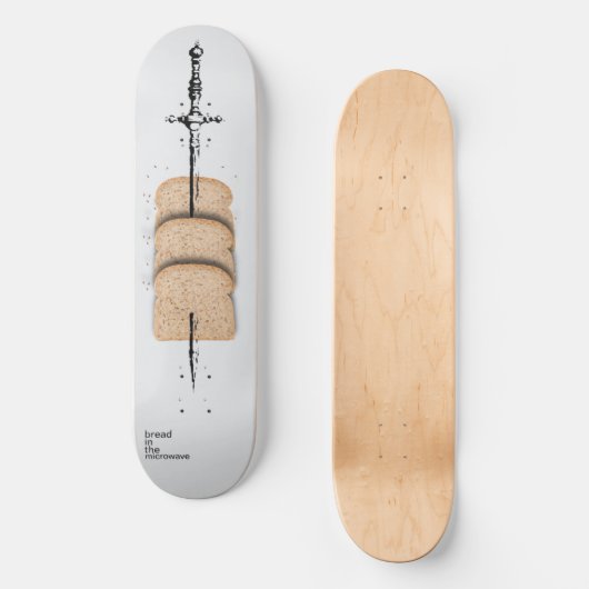 inkofahma x breadinthemicromikrowelle : v.001 skateboard (Vorderseite)