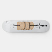 inkofahma x breadinthemicromikrowelle : v.001 skateboard (Horizontal)