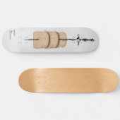 inkofahma x breadinthemicromikrowelle : v.001 skateboard (Horizontal)