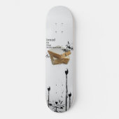 inkofahma x breadinthemicromikrowelle : v.002 skateboard (Vorderseite)