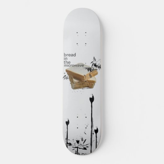 inkofahma x breadinthemicromikrowelle : v.002 skateboard (Vorderseite)