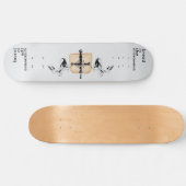 inkofahma x breadinthemicromikrowelle : v.003 skateboard (Horizontal)