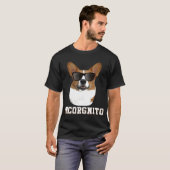 Inkognito Corgi Corgi T-Shirt (Vorne ganz)