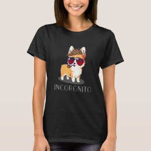 Inkognito-Corgi-Detektiv T-Shirt