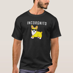 Inkognito Corgi Hunde Vintage Liebe Corgis T-Shirt