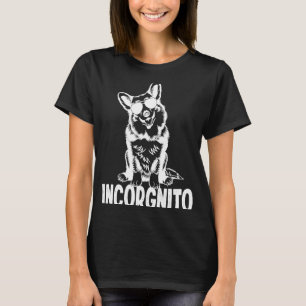 Inkognito Hund Männer Frauen Und Kinder Corgi T-Shirt