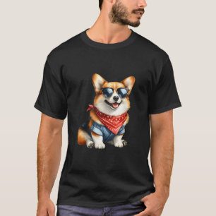 Inkognito Lustiger Waliser Corgi Besitzer Haustier T-Shirt