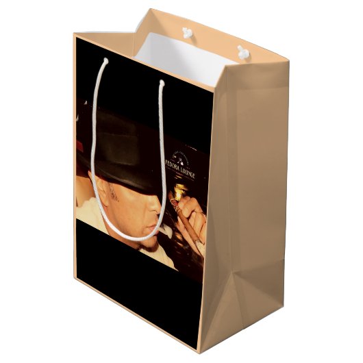 Inkognito Mittlere Geschenktüte (Rückseite Schrägansicht)