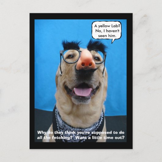 Inkognito Postkarte (Vorderseite)