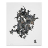 "Inkohärente Struktur", Glossy Poster (Vorderseite)