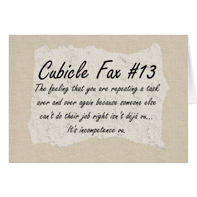 Inkompetente Mitarbeiter (Vorderseite (Horizontal))