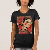 InkPunk-Symbol: Frida Kahlo T-Shirt (Vorderseite)