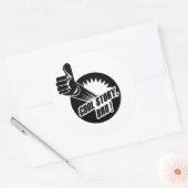 Inkredistance Cool Story Bro Runder Aufkleber (Umschlag)