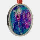 Inky Abstrakt Ornament Aus Metall (Rechts)