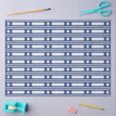 Inky Blue 2 Bone Inlay Dots Decoupage Seidenpapier (Basteln)