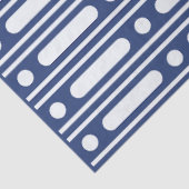 Inky Blue 2 Bone Inlay Dots Decoupage Seidenpapier (Ausschnitt)