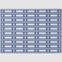 Inky Blue 2 Bone Inlay Dots Decoupage Seidenpapier