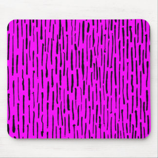 Inky Lines - Magenta Mousepad