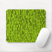Inky Lines - Martian Green Mousepad (Mit Mouse)