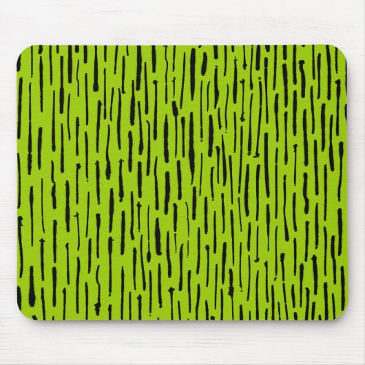 Inky Lines - Martian Green Mousepad (Vorne)